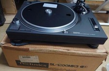 Toca-discos Technics SL-1200MK3 – Quase perfeito, na caixa, acionamento direto, testado, preto comprar usado  Enviando para Brazil