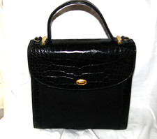 Vintage bally black d'occasion  Expédié en Belgium