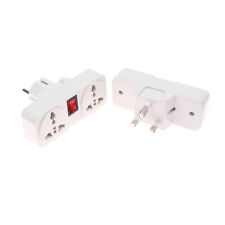 UK EU 10A 250V Extension Socket Wall Power Outlet Converter With Switch~ na sprzedaż  Wysyłka do Poland