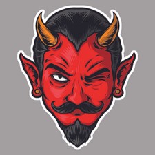 Devil red mustache d'occasion  Expédié en Belgium
