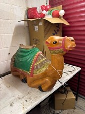 Camel christmas blowmold for sale  OTLEY