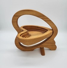 Heart shaped wooden for sale  Searcy