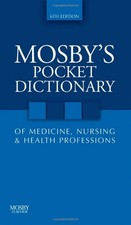 Mosby pocket dictionary for sale  El Dorado