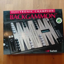 Saitek backgammon computer gebraucht kaufen  Wadersloh