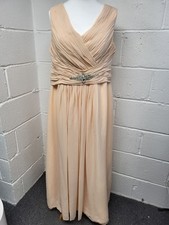 Peach bridesmaid prom for sale  POOLE