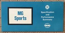 Sports spec performance for sale  LEICESTER