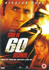 DVD Gone in 60 Seconds (2000), Nicholas Cage, Angelina Jolie, Giovanni Ribisi, usado comprar usado  Enviando para Brazil