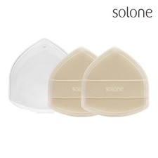 [Solone] Belleza Pro a Medida Suflé Maquillaje Esponja de Polvo 2pcs con Funda, usado comprar usado  Enviando para Brazil