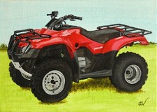 Red quad bike for sale  BRIDGNORTH