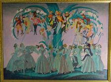 Art deco oil for sale  Hudson