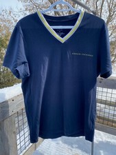Camiseta Armani Exchange azul marinho comprar usado  Enviando para Brazil