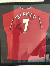 david beckham signed shirt for sale david beckham signed shirt for sale EAST MOLESEY