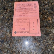 Clothing book 1947 for sale  STOCKSFIELD