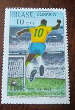 Selo PELE - 1969 Casa da Moeda Brasil 10¢ 1000º gol comprar usado  Enviando para Brazil