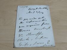 1800s hand written for sale  BICESTER