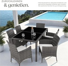 Polyrattan sitzgruppe personen gebraucht kaufen  Wörth