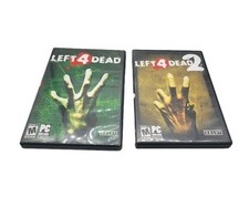 Lote de jogos de zumbis Left 4 Dead & Left 4 Dead 2 PC DVD Rom válvula em ótimo estado comprar usado  Enviando para Brazil