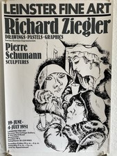 Poster richard ziegler for sale  LONDON