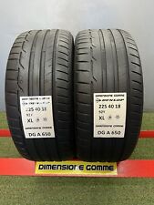 Gomme dunlop 225 usato  Mazara del Vallo