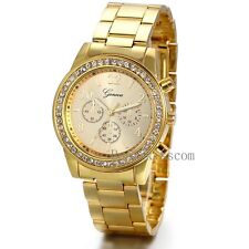 Relógio de pulso masculino feminino pulseira de aço inoxidável luxo mostrador de strass quartzo analógico comprar usado  Enviando para Brazil