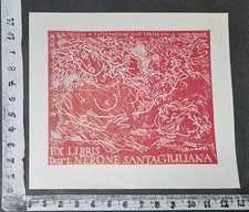 Wunderkammer exlibris erotic usato  Pescara
