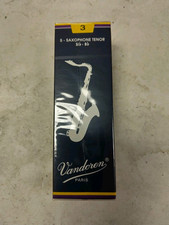 Palhetas de saxofone tenor tradicionais Vandoren - 5 por caixa - Tamanho 3 comprar usado  Enviando para Brazil