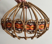Vintage woven cane for sale  CLEVEDON