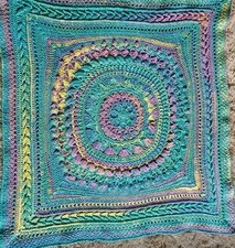 Hand crocheted blanket for sale  FALKIRK