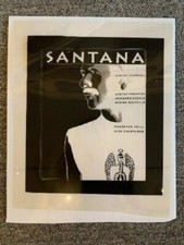 Póster de concierto de Santana 1990 variante artística lista 4 segunda mano  Embacar hacia Mexico