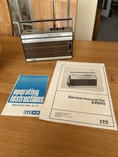 Itt portable radio for sale  TONBRIDGE