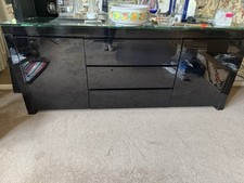 Black gloss console for sale  STANMORE
