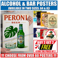 Man cave posters for sale  BLACKPOOL