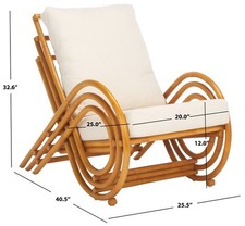 Safavieh fernson rattan for sale  Whitestown