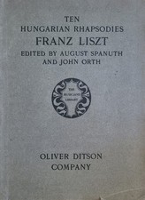 Ten hungarian rhapsodies for sale  Carson City