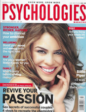 Psychologies Magazine Billie Piper Revive Your Passion Channel Ambition 2011 comprar usado  Enviando para Brazil