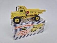 EUCLID REAR DUMP TRUCK #965 DINKY TOYS EN BOÎTE, usado segunda mano  Embacar hacia Argentina