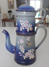Ancienne cafetière émaillée d'occasion  Saint-Loubès