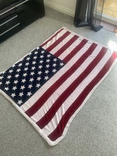 Usa flag blanket. for sale  ASHFORD
