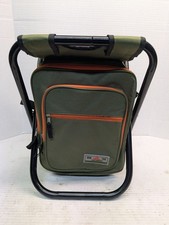 Usado, Banqueta dobrável isolada bolsa térmica mochila cadeira praia pesca acampamento caminhadas comprar usado  Enviando para Brazil