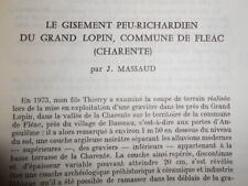 Charente gisement richardien d'occasion  Sainte-Sévère-sur-Indre