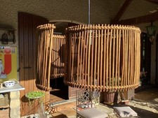 Suspension rotin vintage d'occasion Suspension rotin vintage d'occasion  Bourg-de-Péage