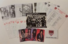 KISS Army UK kit oficial de fã-clube itens 1980 - 1983 cartões postais Aucoin Phantom comprar usado  Enviando para Brazil