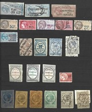 Lot timbres fiscaux d'occasion  Pont-de-Vaux