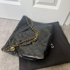Ladies black leather for sale  FARINGDON