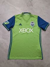 Seattle Sounders Adidas Player versão masculina M Home Xbox manchado ab9638 comprar usado  Enviando para Brazil