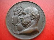 Medaille bronze majestes d'occasion  Coutras