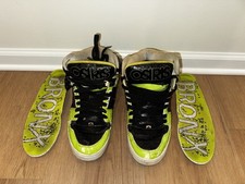 TÊNIS DE SKATE RETRÔ MASCULINO OSIRIS BRONX VERDE LIMÃO OG TAMANHO 11 comprar usado  Enviando para Brazil
