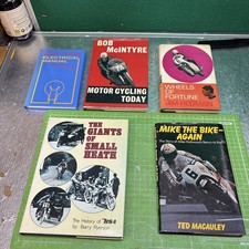 Motor cycling books for sale  ADDLESTONE
