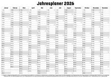 Jahresplaner wandkalender wand gebraucht kaufen  Giengen an der Brenz