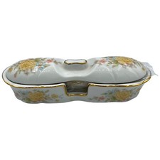 Usado, Conjunto de 6 colheres de ouro Japão suporte de porcelana inoxidável com tampa chá Demitasse comprar usado  Enviando para Brazil